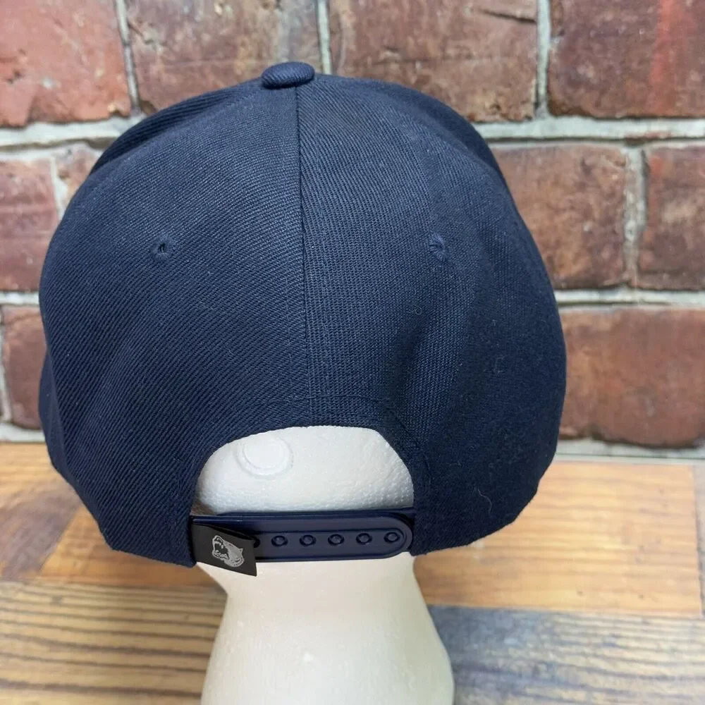 Pit‎ Bull Brand Navy- Detroit The Motor City Snapback hat cap Emdroidered